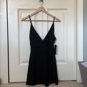 black lulus romper